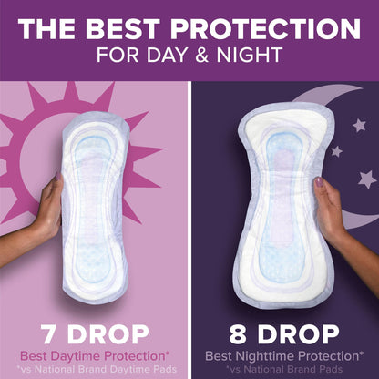 PAD, POISE X-COVERAGE FRESH PROTECTION LNG