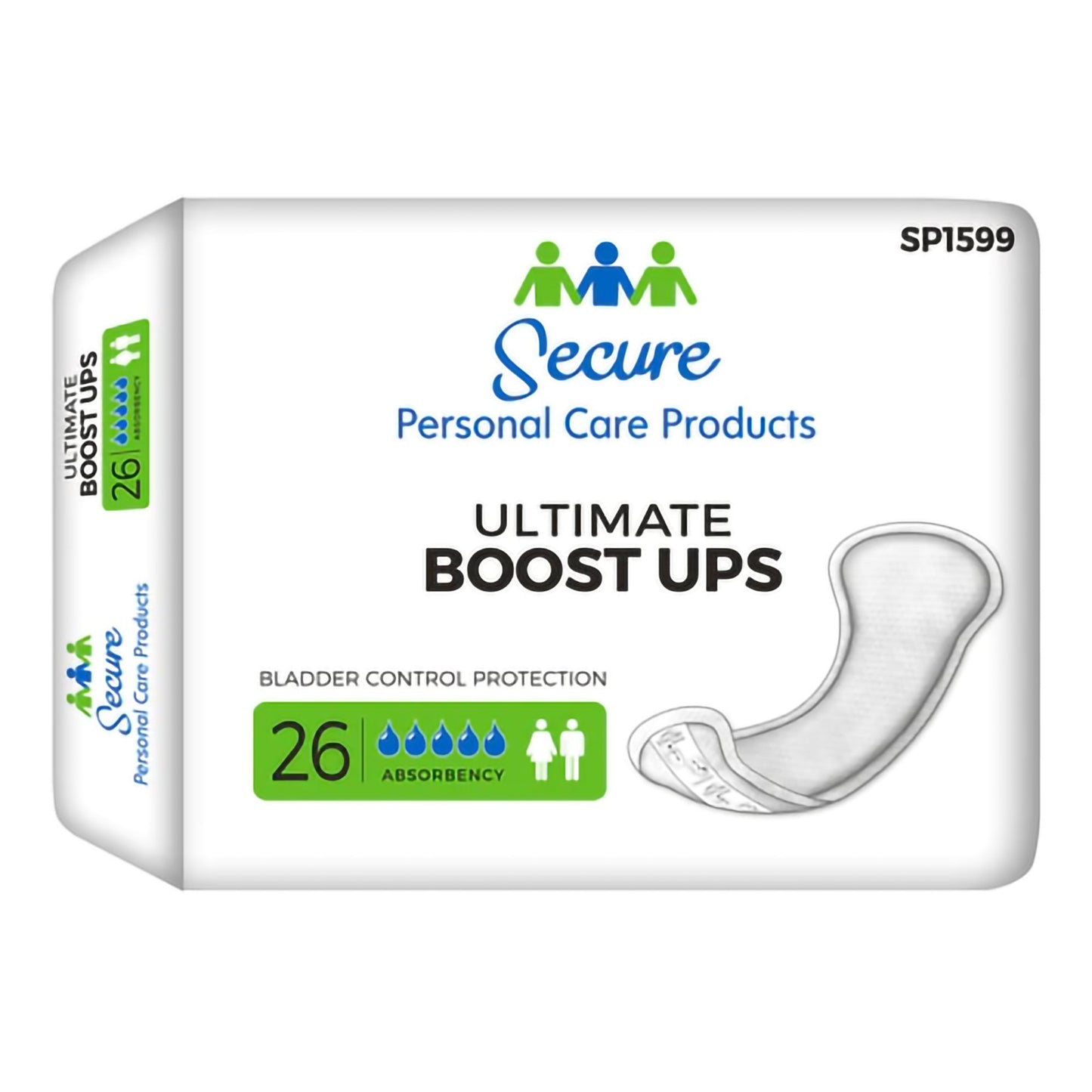 PAD, INCONT TOTALDRY ULTIMATEBOOST UPS