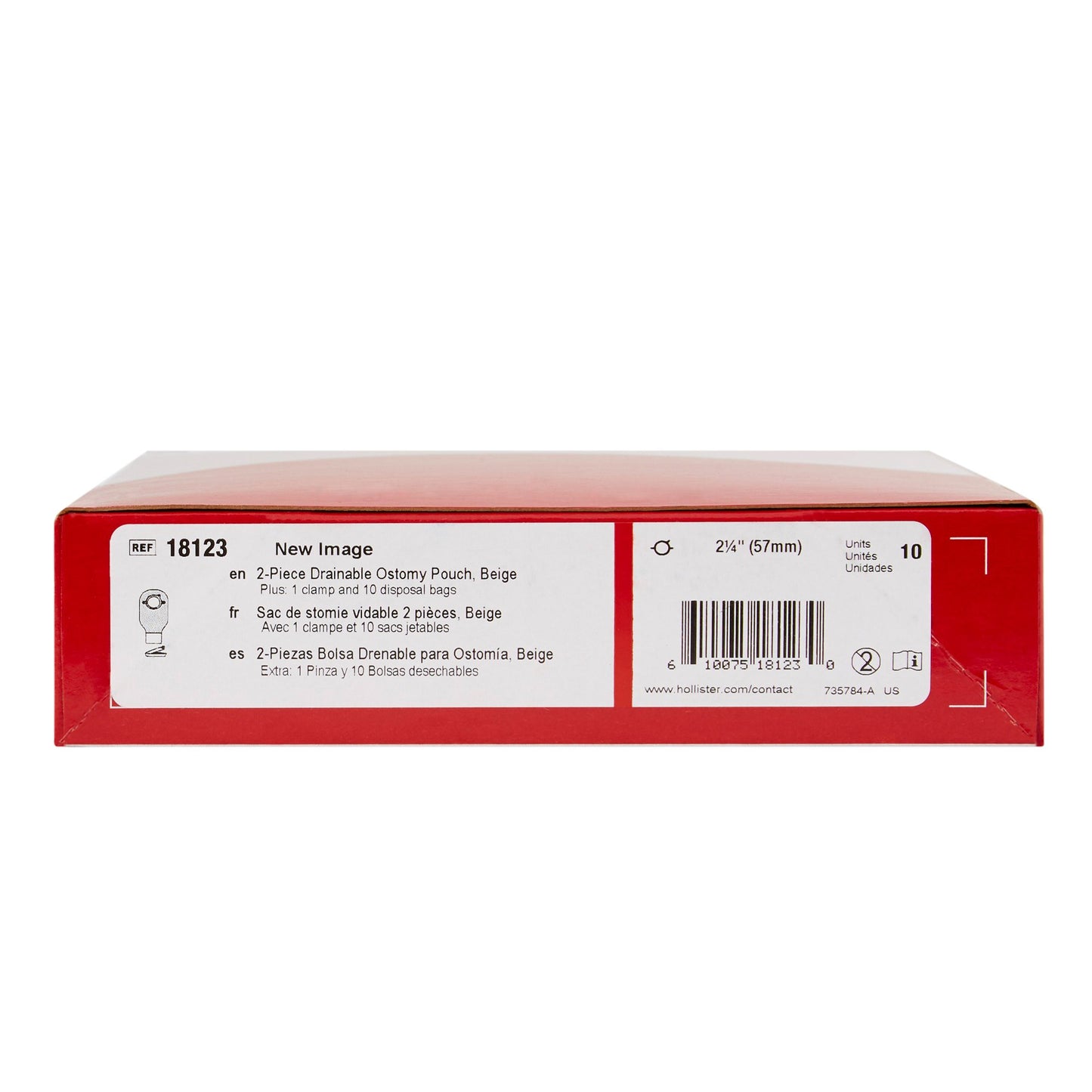 POUCH, DRN BGE 12"