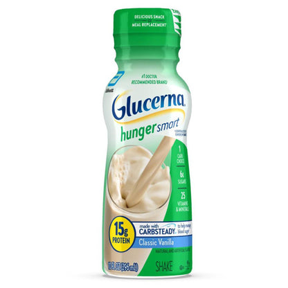 GLUCERNA, SHAKE HUNGER SMART VANILLA 10OZ