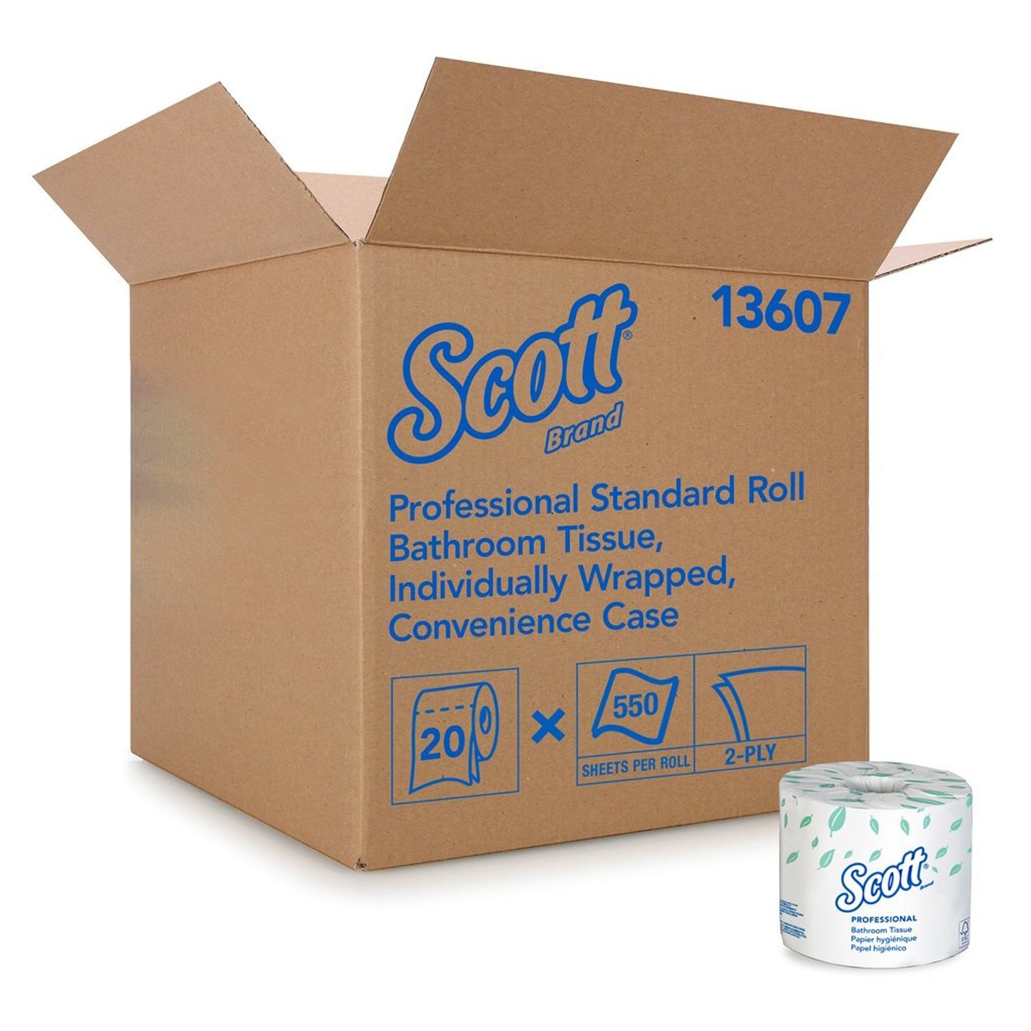 TISSUE, TOILET SCOTT 2PLY