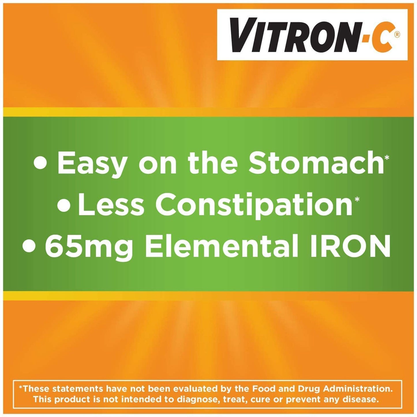 VITRON-C IRON+C, TAB 200-125MG