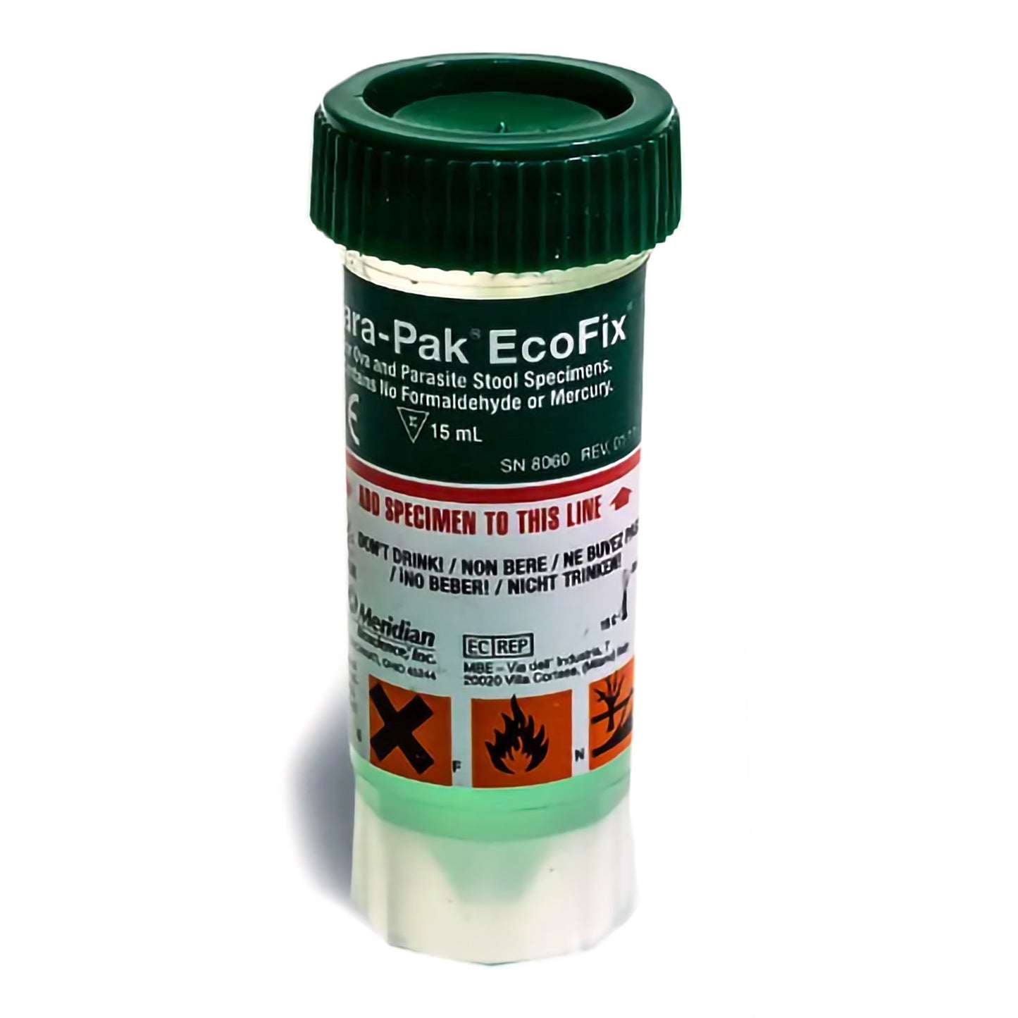 ECOFIX, VIAL PARA PAK