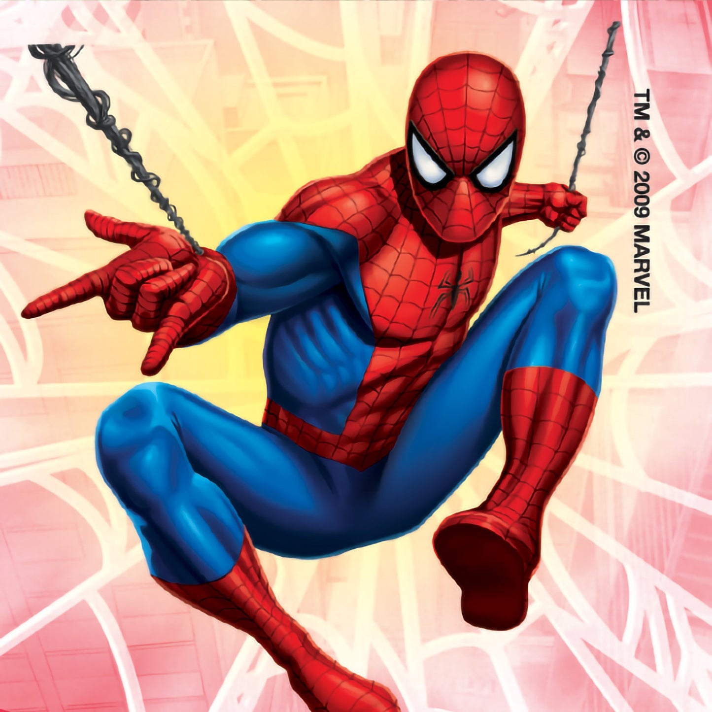 STICKER, SPIDER MAN CLASSIC 15/8"