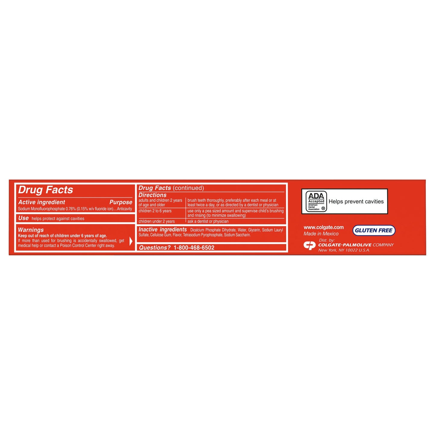 TOOTHPASTE, COLGATE 4.0OZ