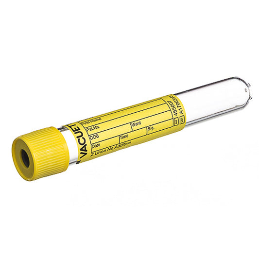 TUBE, URINE COLL VACUETTE Z W/O ADDITIVE 16X100MM