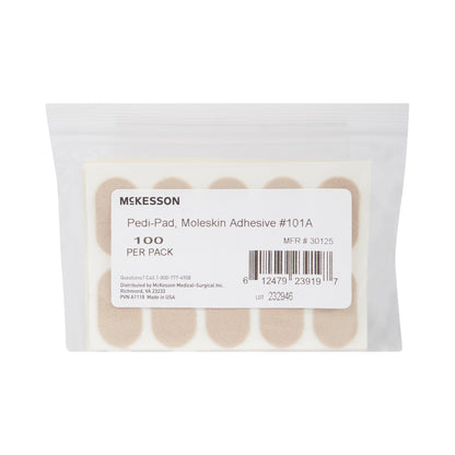 PEDI-PAD, MOLESKIN ADH #101-A0/PK 10PK/CS)