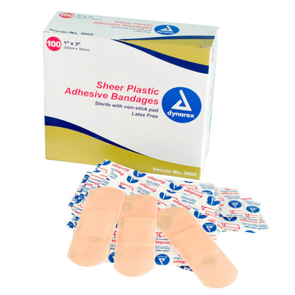 BANDAGE, ADHSV STRIP 1X3 STR