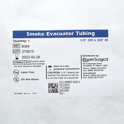 TUBING, SMOKE EVAC