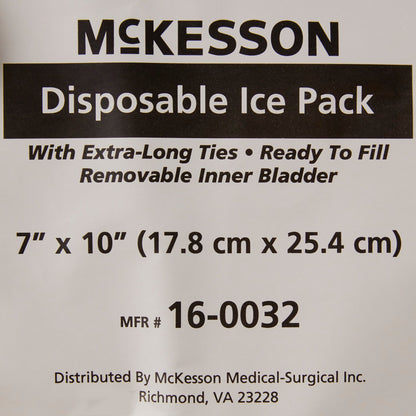 PACK, ICE W/TIES 7"X10" LF