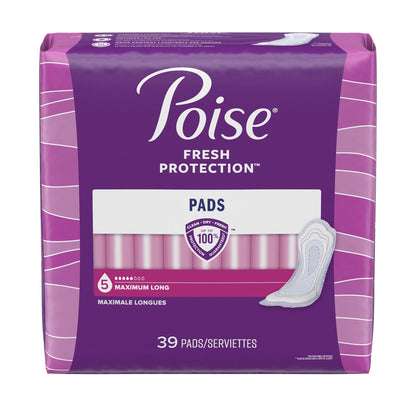 PAD, INCONT POISE MAX LNG