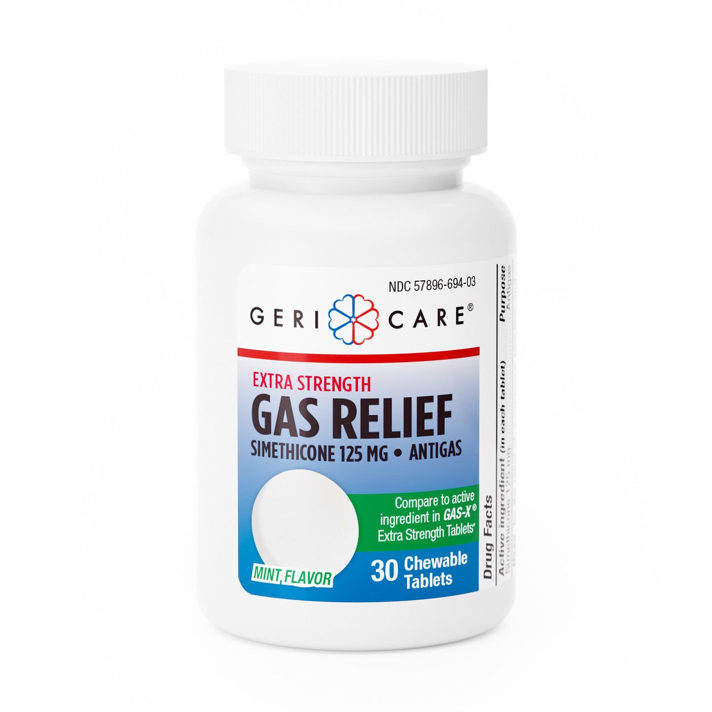 GAS RELIEF, TAB CHEW MINT