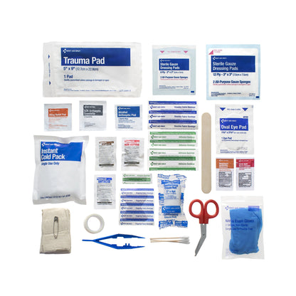 FIRST AID KIT, 50 PERSON PLASTIC