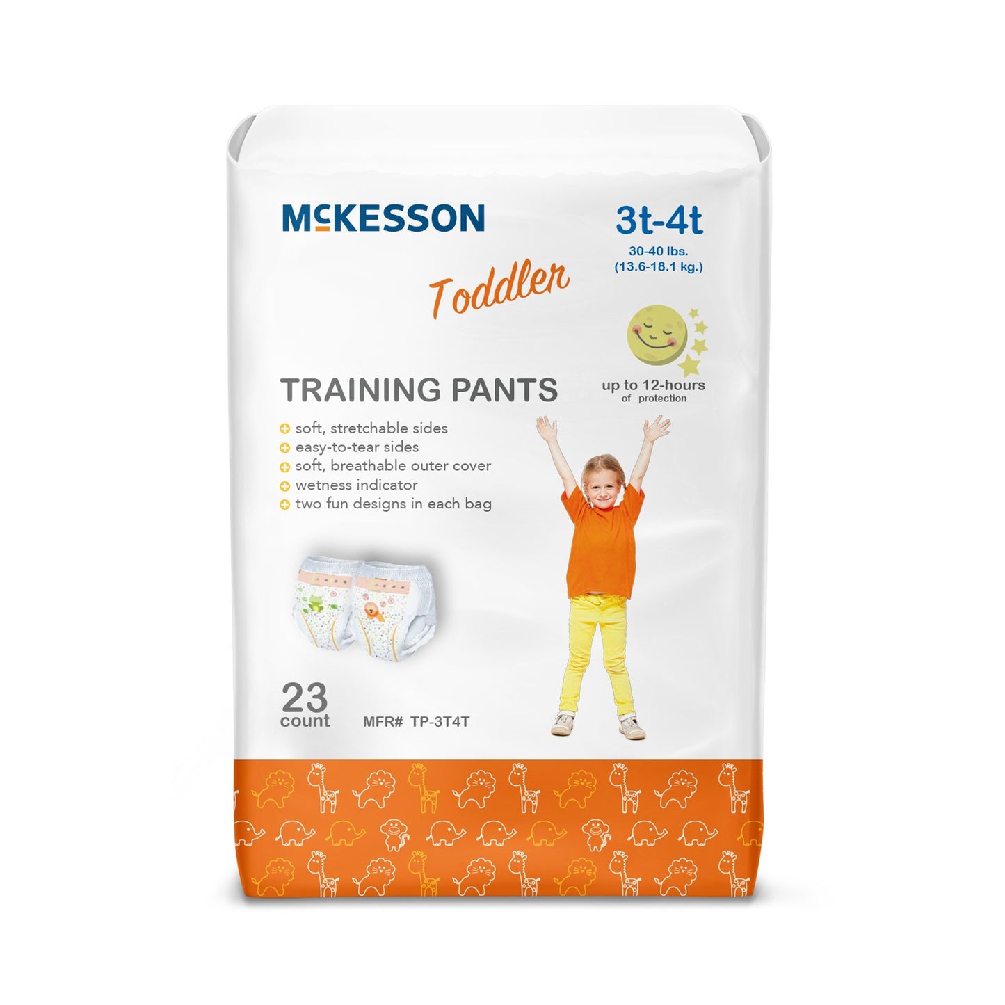 DIAPER, TRAINING EASY TEAR 3T-4T
