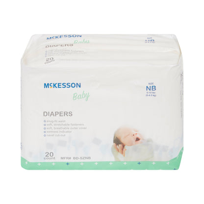 DIAPER, BABY NEWBORN 0-10 LBS