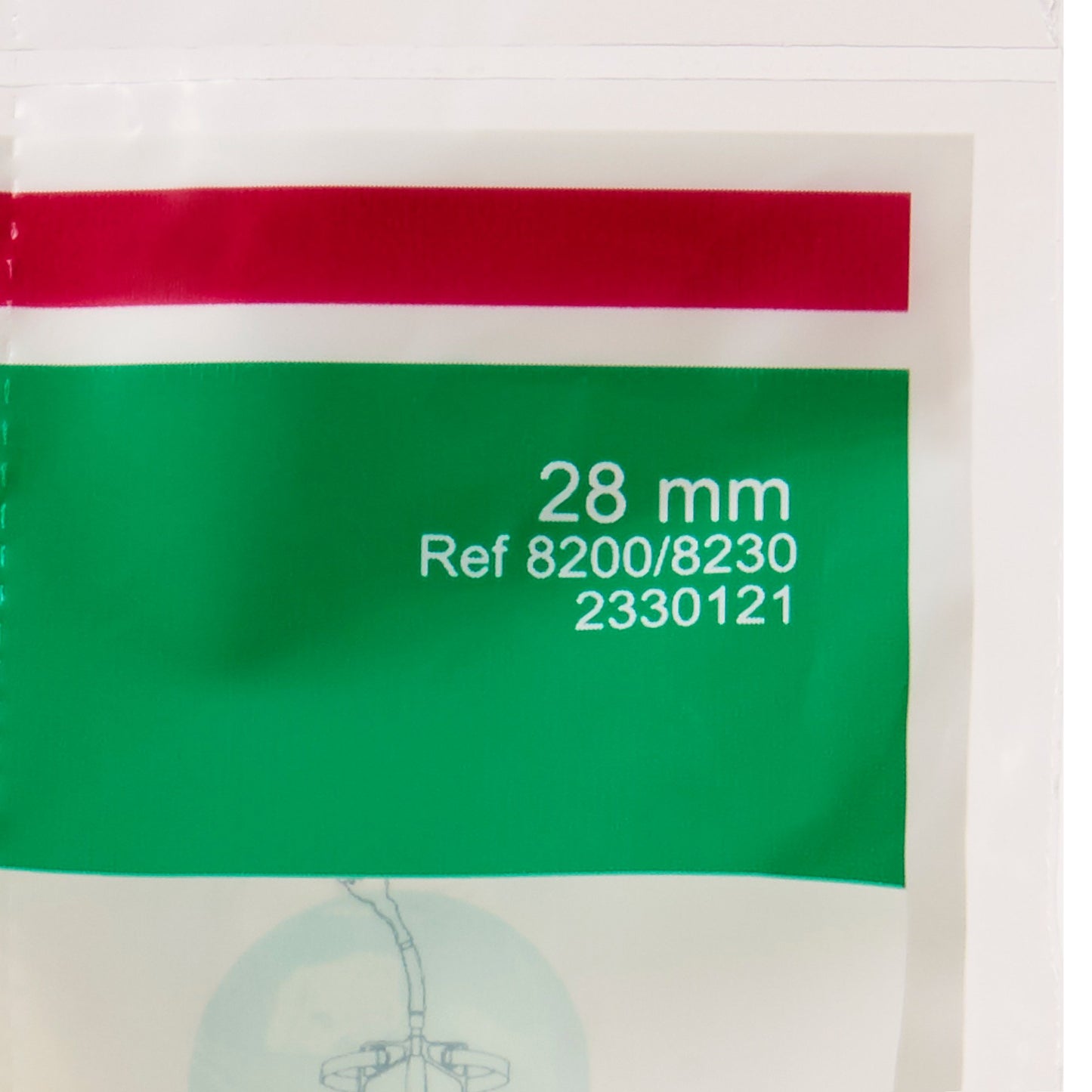 CATHETER, FREEDOM EXTERNAL CONDOM RED MED 28MM