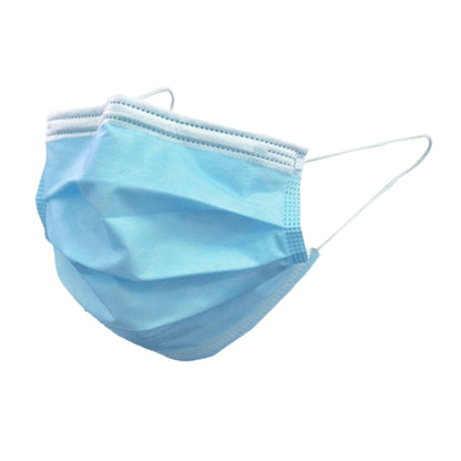 MASK, SURG EARLOOP ASTMI BLU