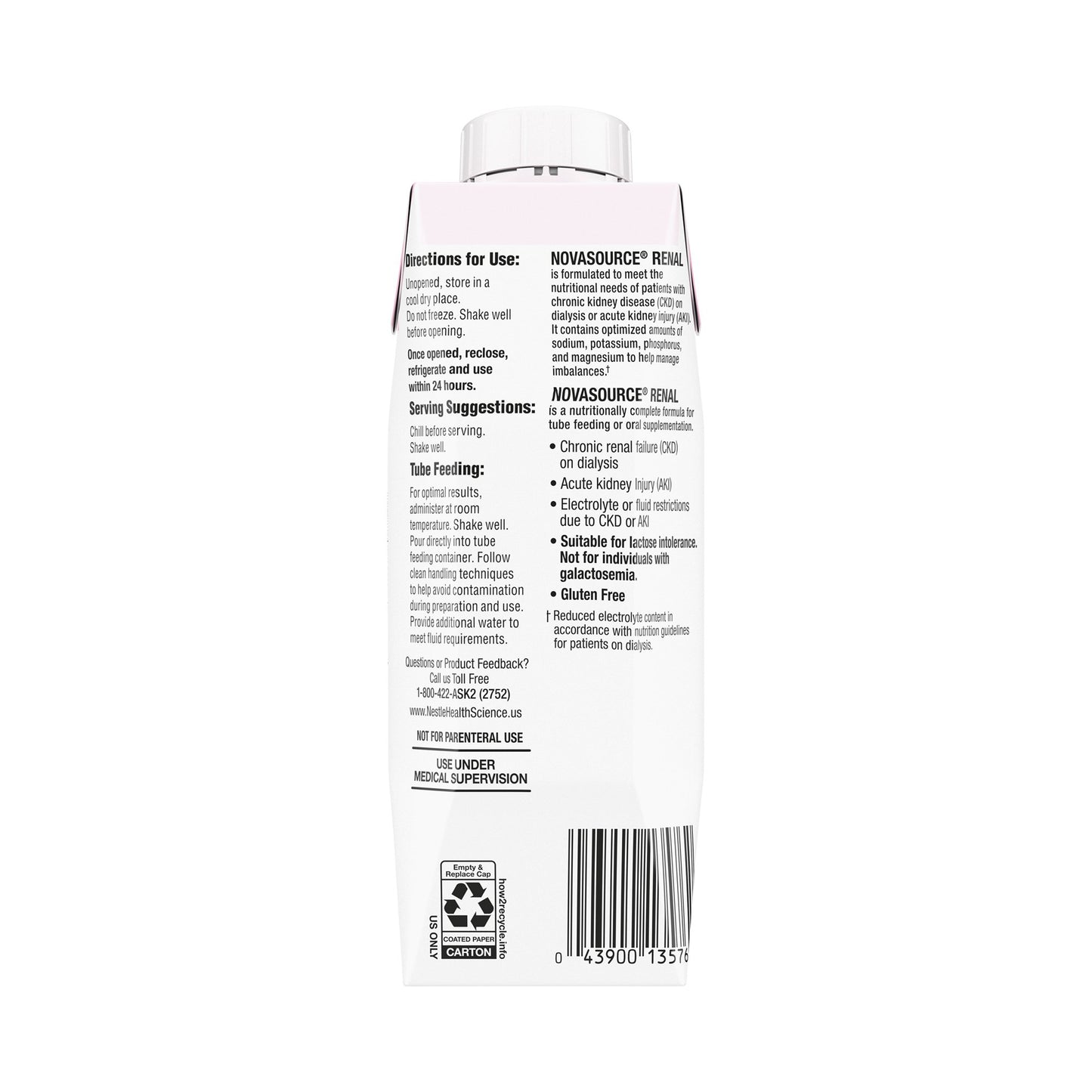 NOVASOURCE RENAL, STRWBRY 8OZ