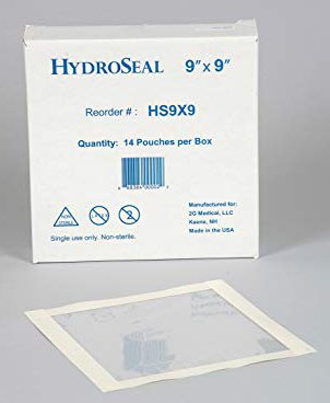 BARRIER, IV PICC HYDROSEAL 9"X9"