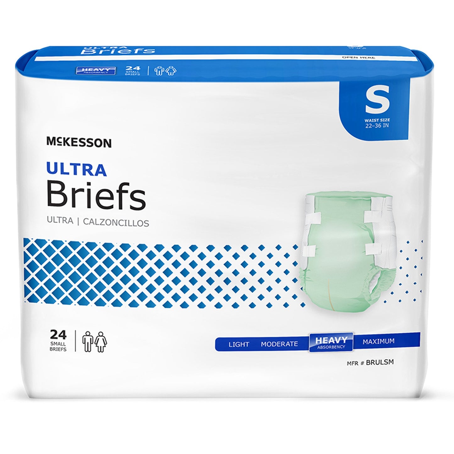 BRIEF, TAB CLSR ULTRA SM 22-36