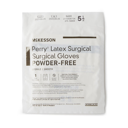 GLOVE, SURG LTX 5.5 STR2 SMTH