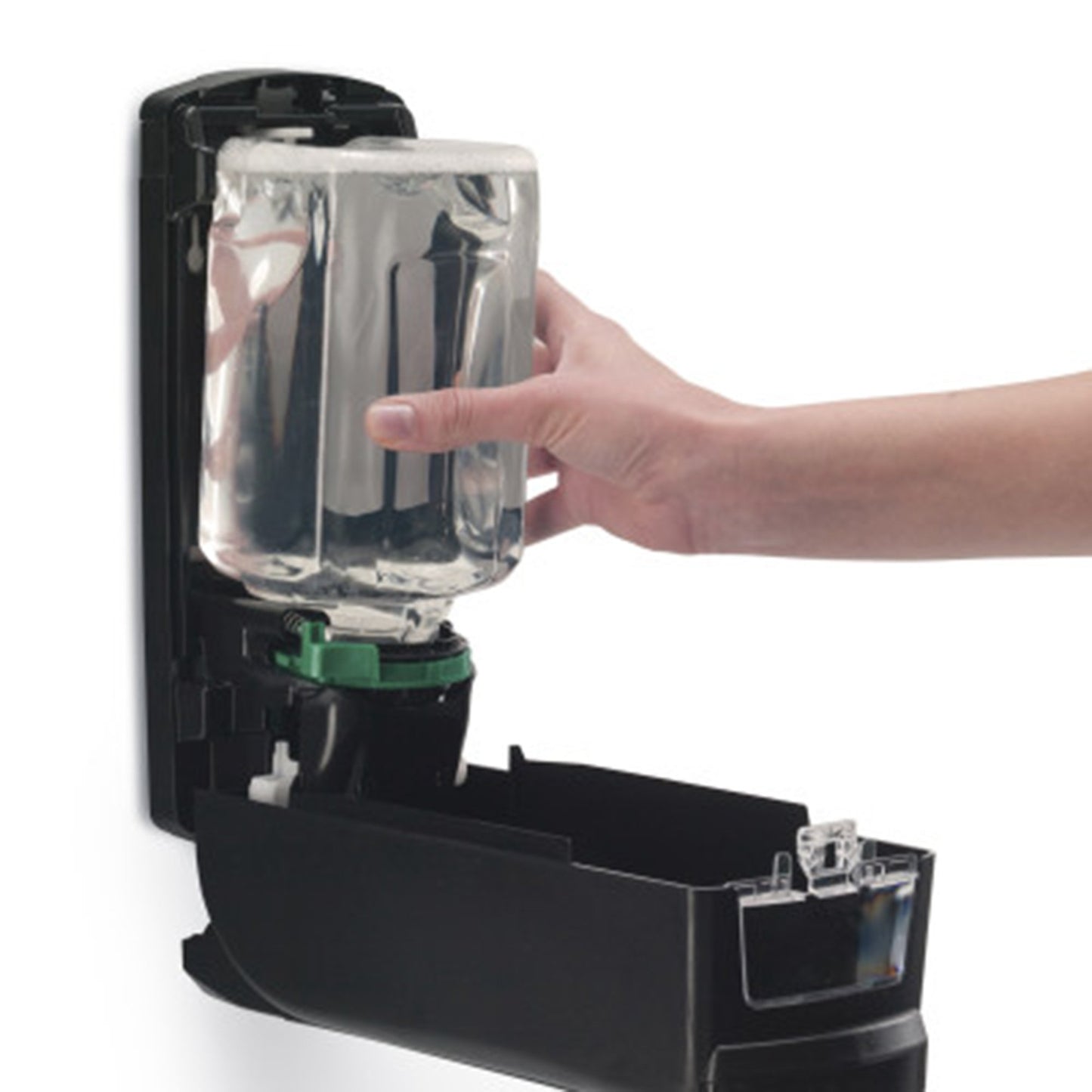 DISPENSER, HANDWASH GOJO ADX-12 CHROME/BLK 1250ML