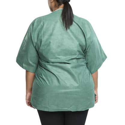 SHIRT SCRUB GRN XXL 30/CSNONWOVEN 52-54"