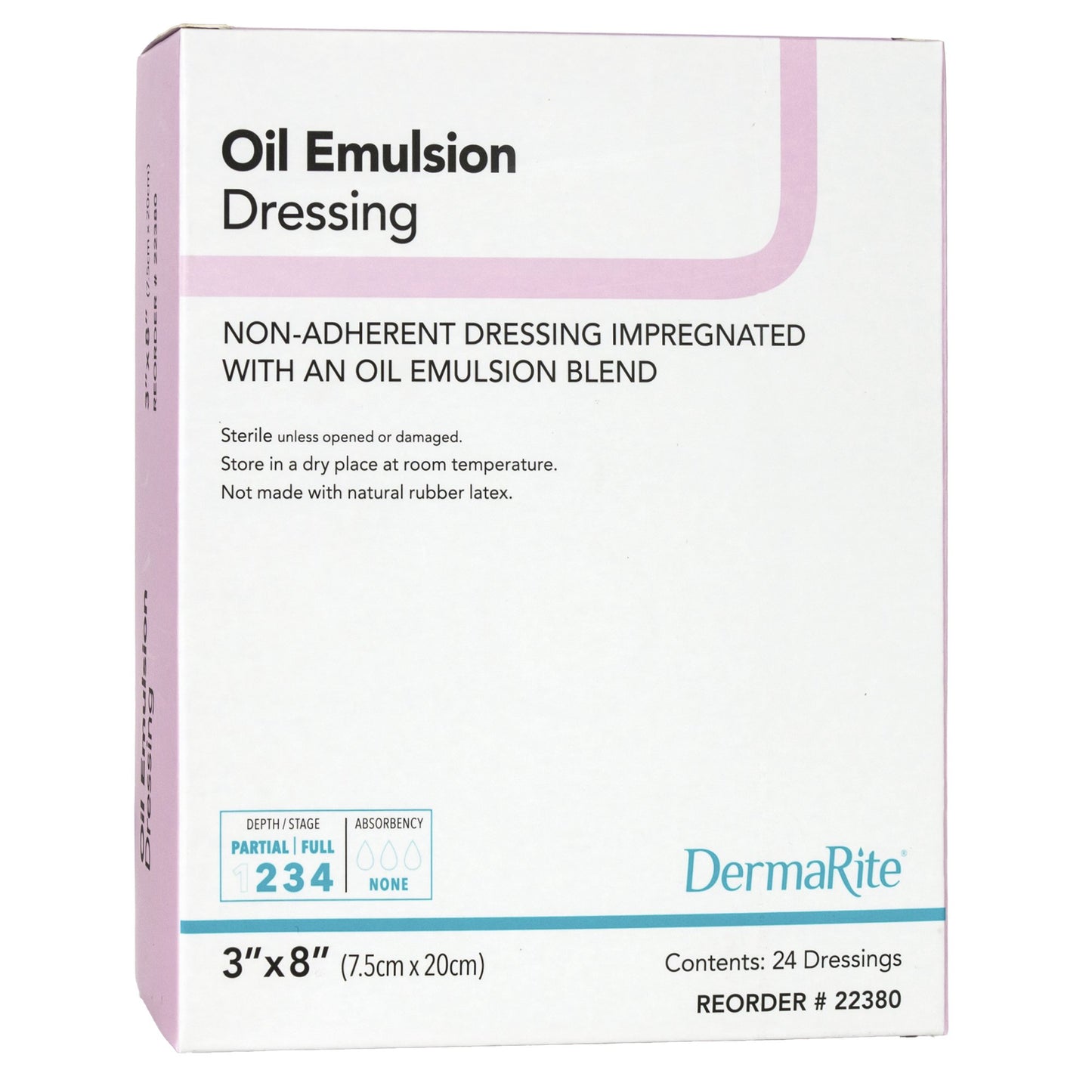 DRESSING, OIL EMULSION NON-ADHERENT 3"X8"