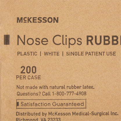 CLIP, NOSE DISP RUBBER F/SPIROMETRY