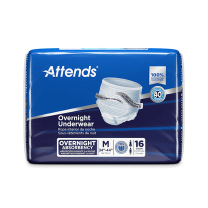 UNDERWEAR, INCONT OVERNIGHT SUPER+ MED