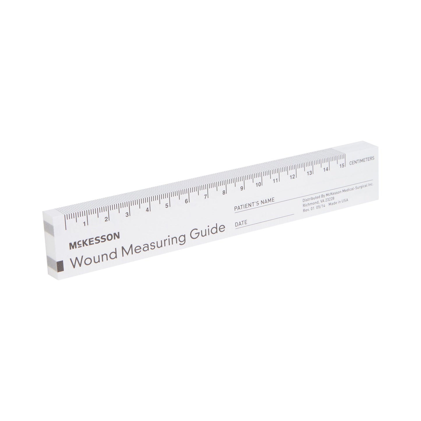 RULER, WOUND MEASURING PAPER 6"