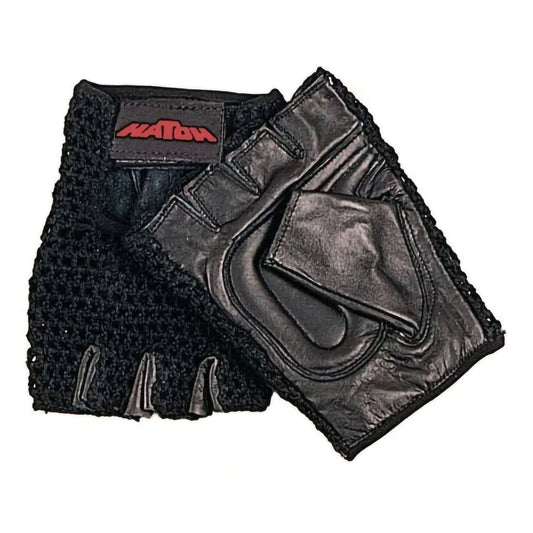 GLOVE, WHEELCHAIR MESH BLK LG