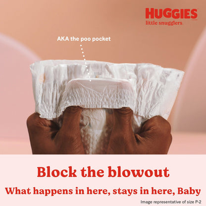 DIAPER, HUGGIES LITTLE SNUGGLERS PREEMIE