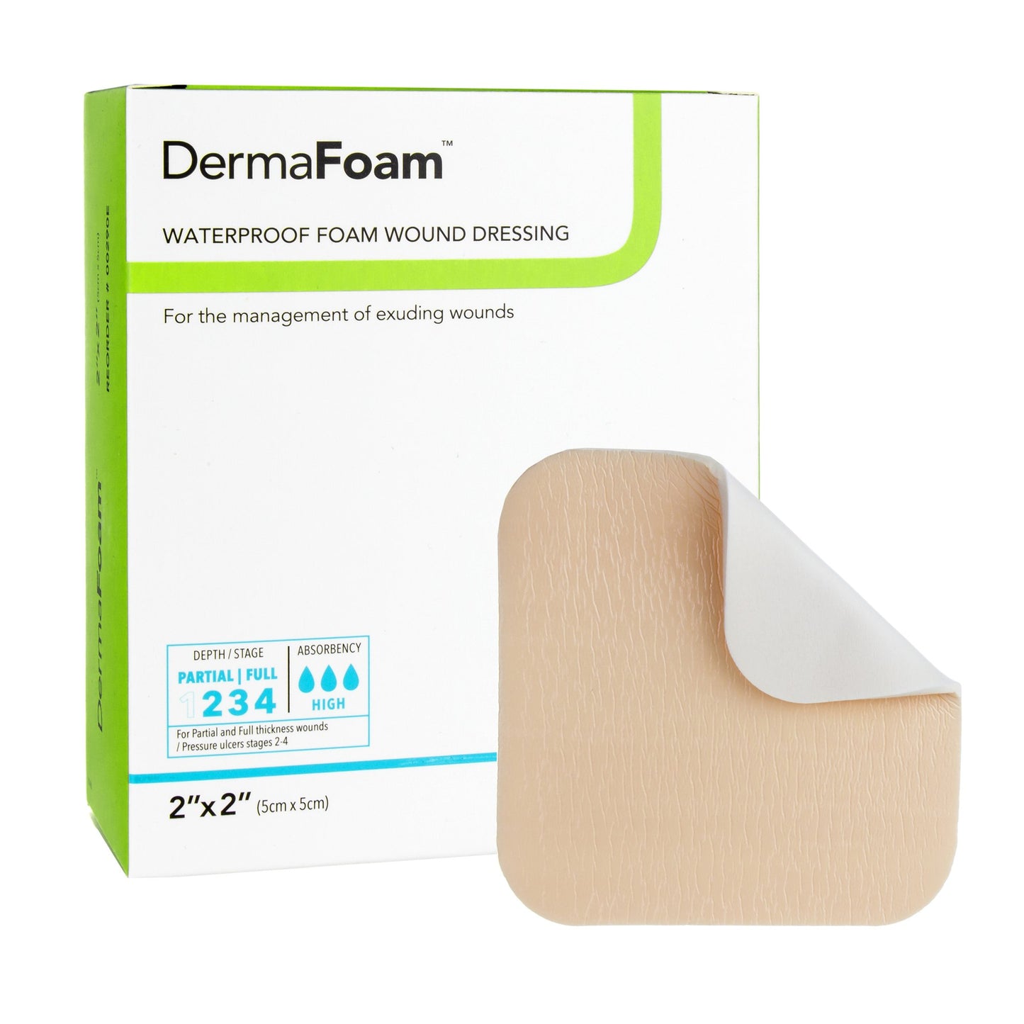 DRESSING, DERMAFORM 2"X2"