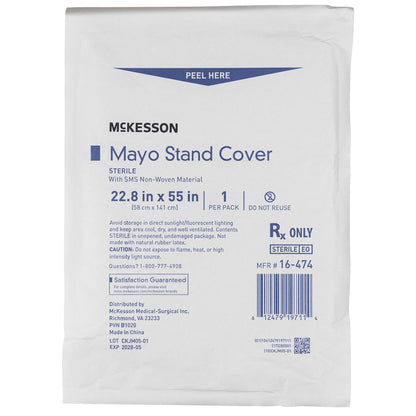COVER, MAYO STAND 22.8"X55.5"