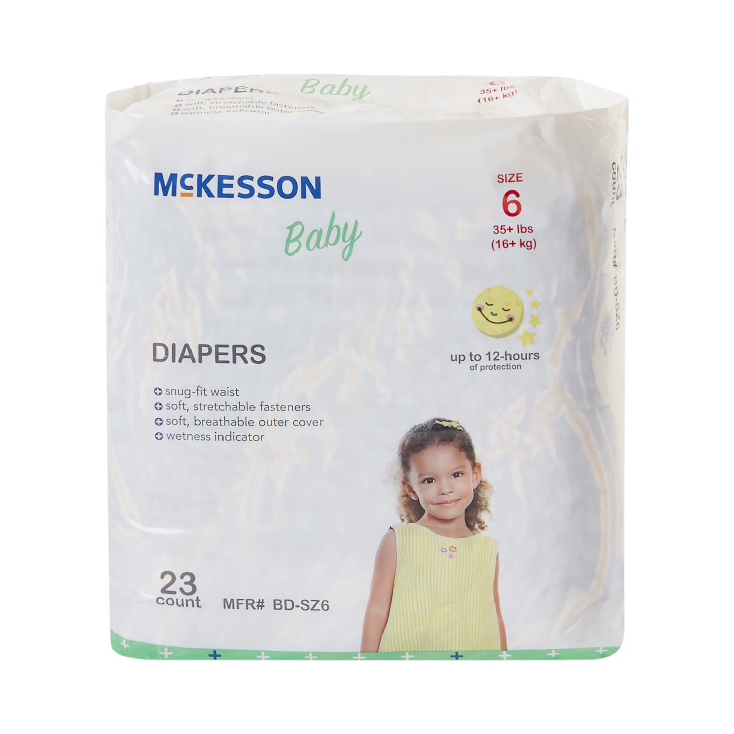 DIAPER, BABY SZ6 35+LBS