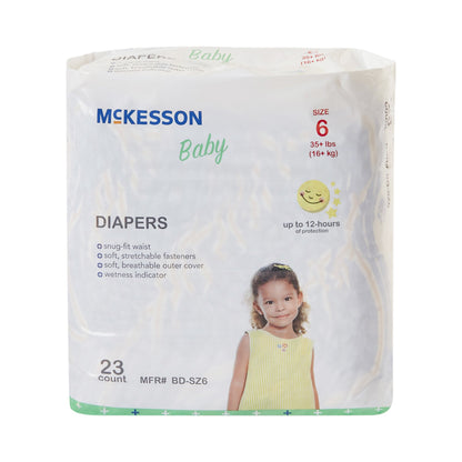 DIAPER, BABY SZ6 35+LBS
