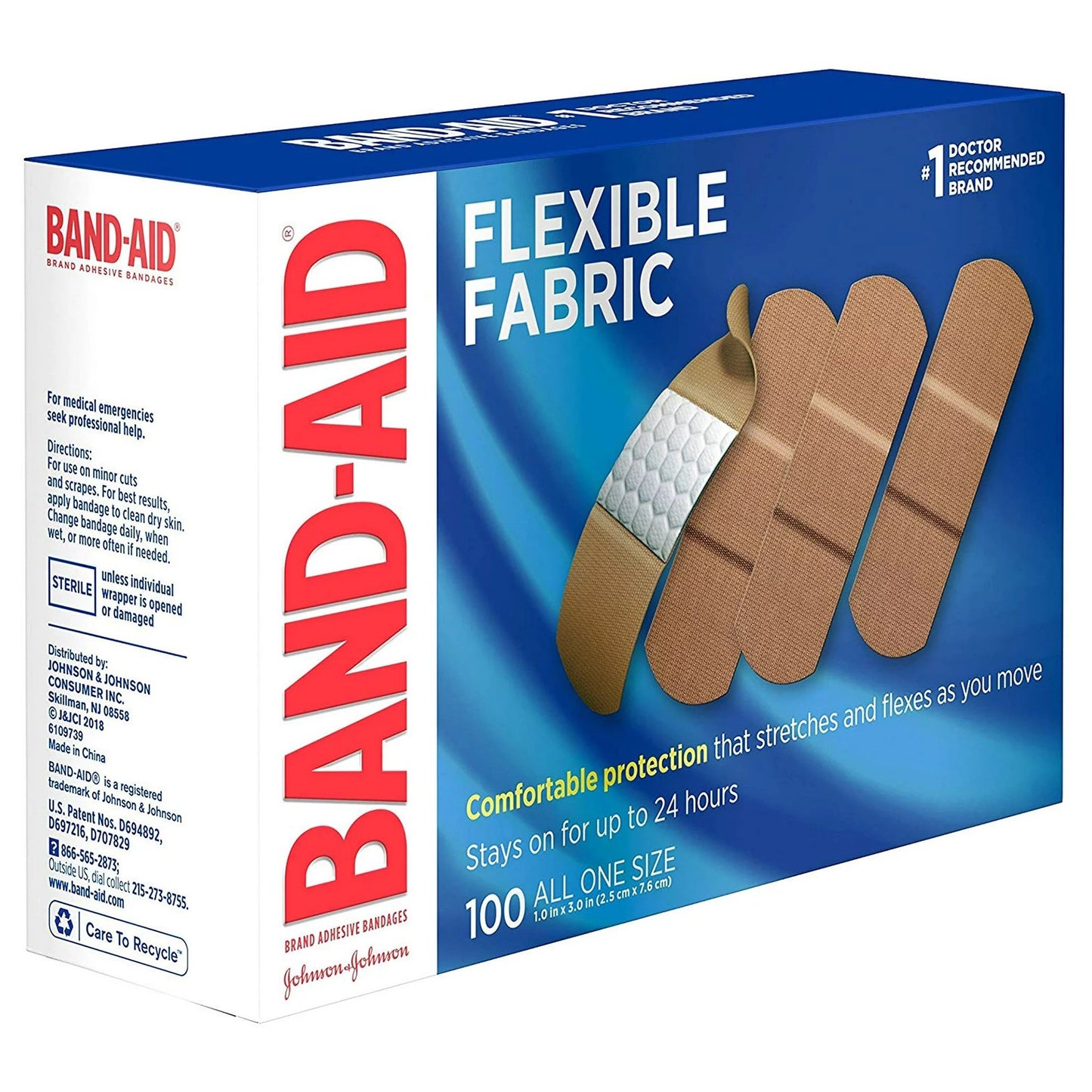 BANDAGE, ADHSV FLEX 1"X3"