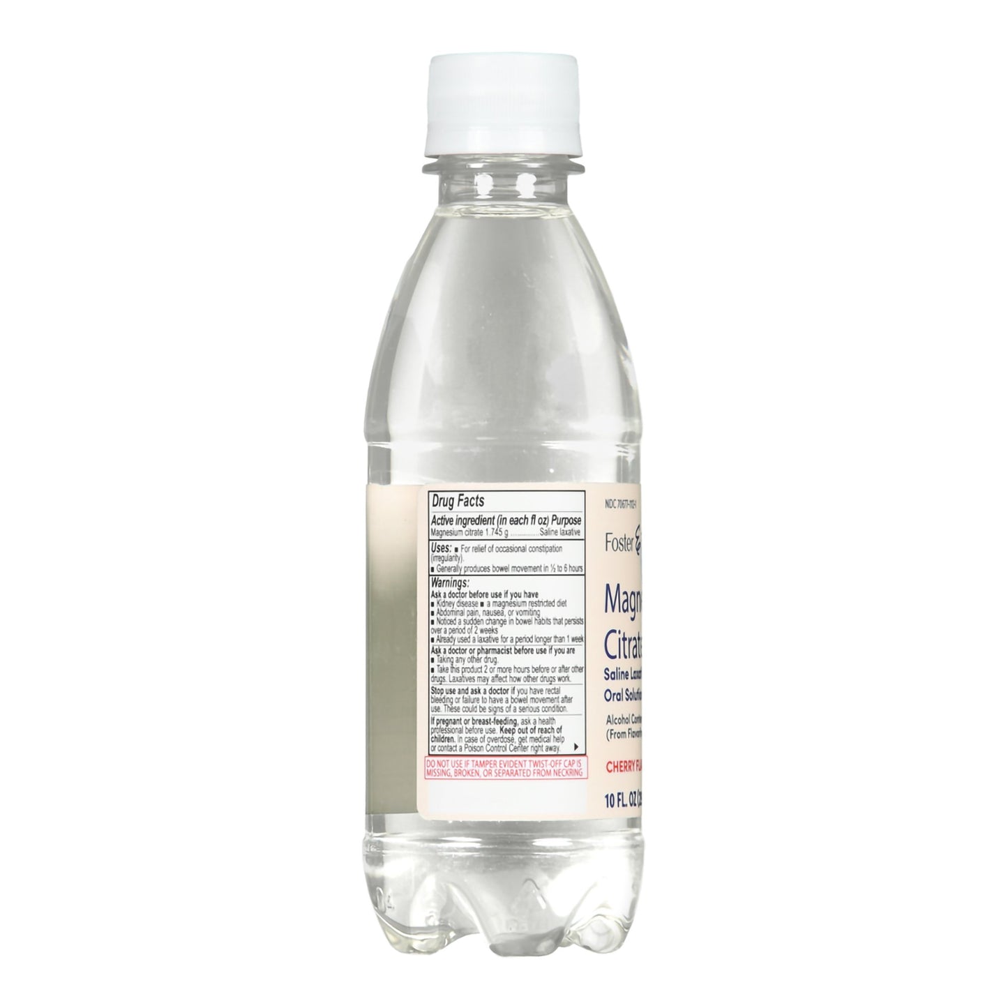 MAGNESIUM CITRATE, ORAL SOL LAXATIVE FT CHERRY 10OZ