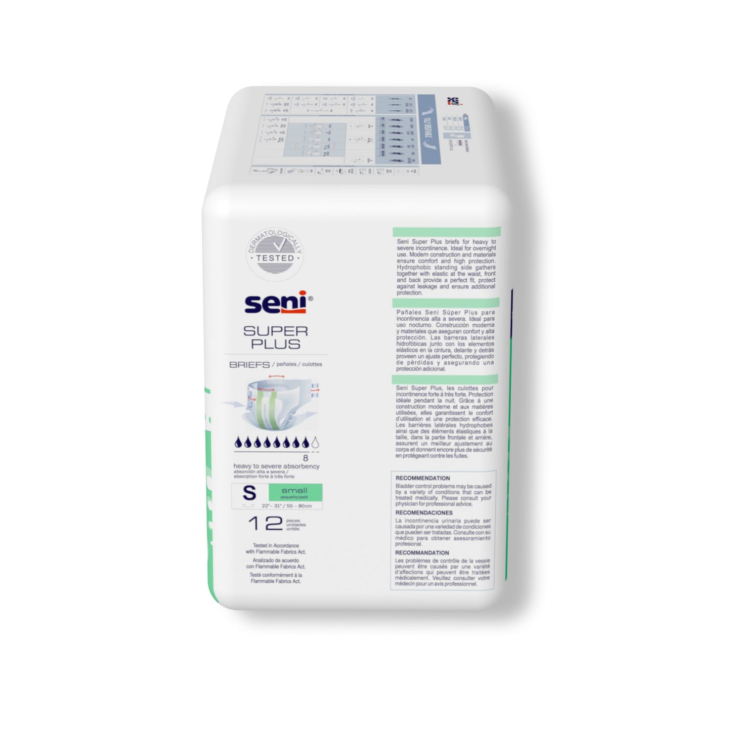 BRIEF, INCONT SENI SUPER PLUSSM 22"-31"