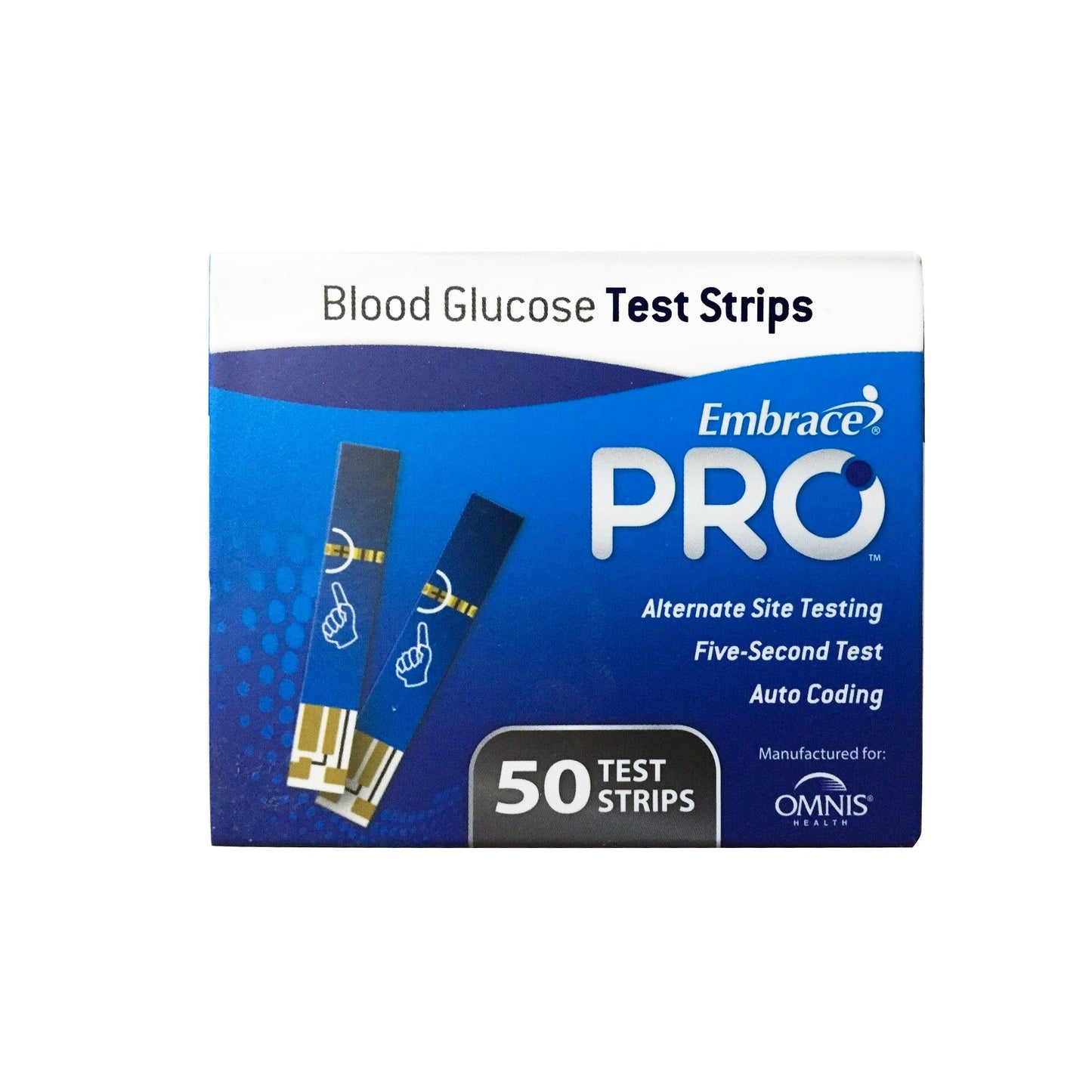 TEST STRIP, BLD GLUC EMBRACE PRO