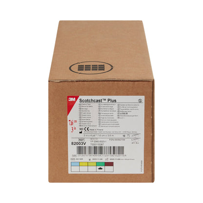 TAPE, CAST SCOTCHCAST 3"X4YDSBRT GRN