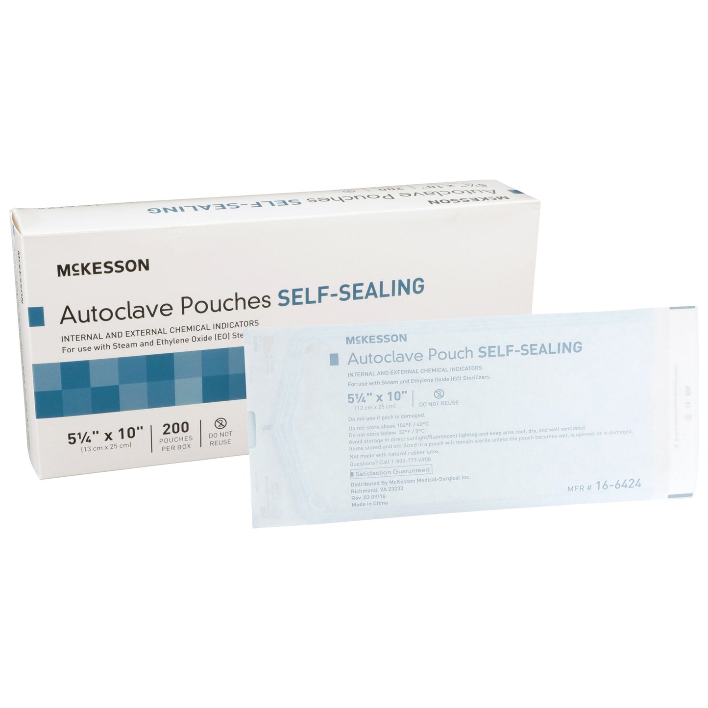 POUCH, SELF SEAL ECON 5.25X10