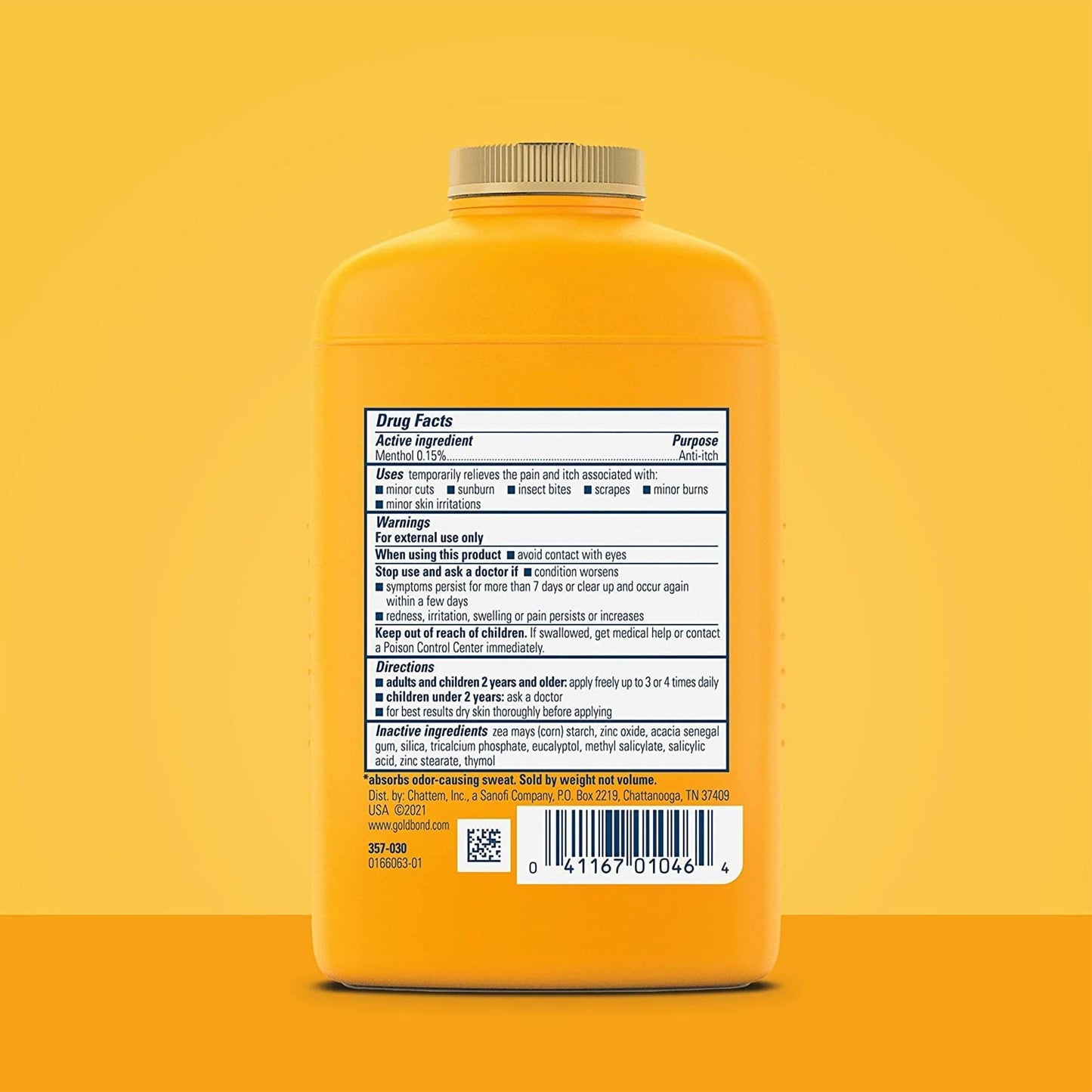 GOLD BOND, PDR MEDICATED ORIGINAL STRENGTH 4OZ