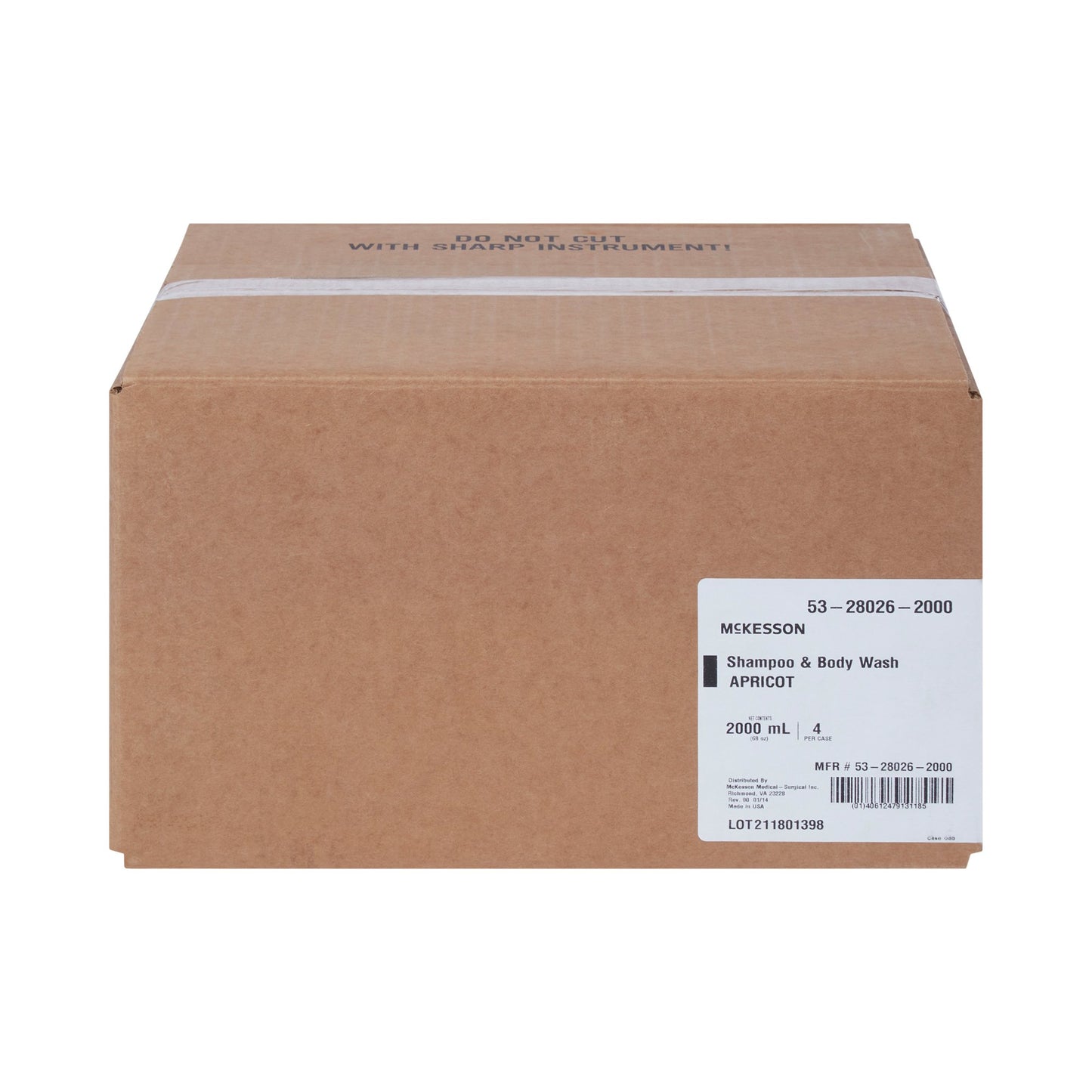 SHAMPOO, HAIR/BODY APRICOT DISC 2000ML