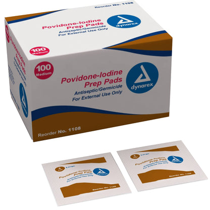PREP PAD, POVIDONE MED
