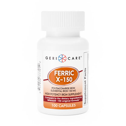 IRON FERRIC POLYSACCHARIDE, CAP 150MG