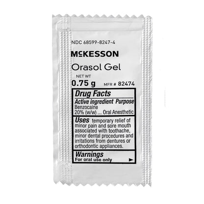 ORASOL, GEL 20% BENZOL 0.9GM