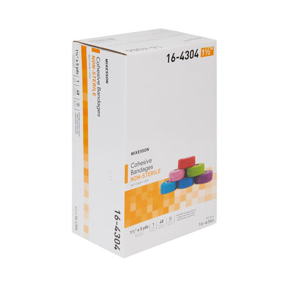 BANDAGE, COHESIVE 1.5" COLOR PK