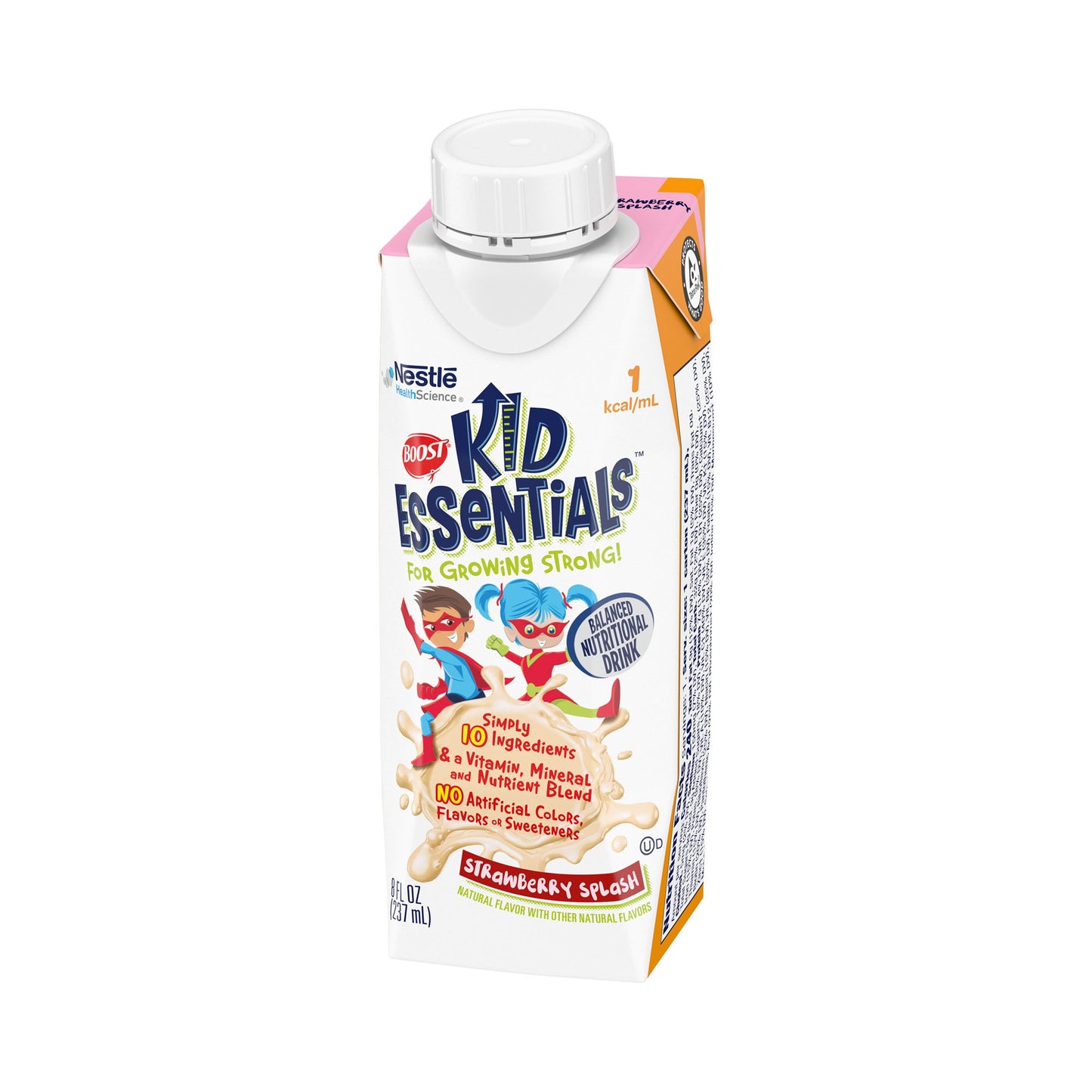 BOOST, KID ESSENTIALS STRWBRYSPLASH 8OZ